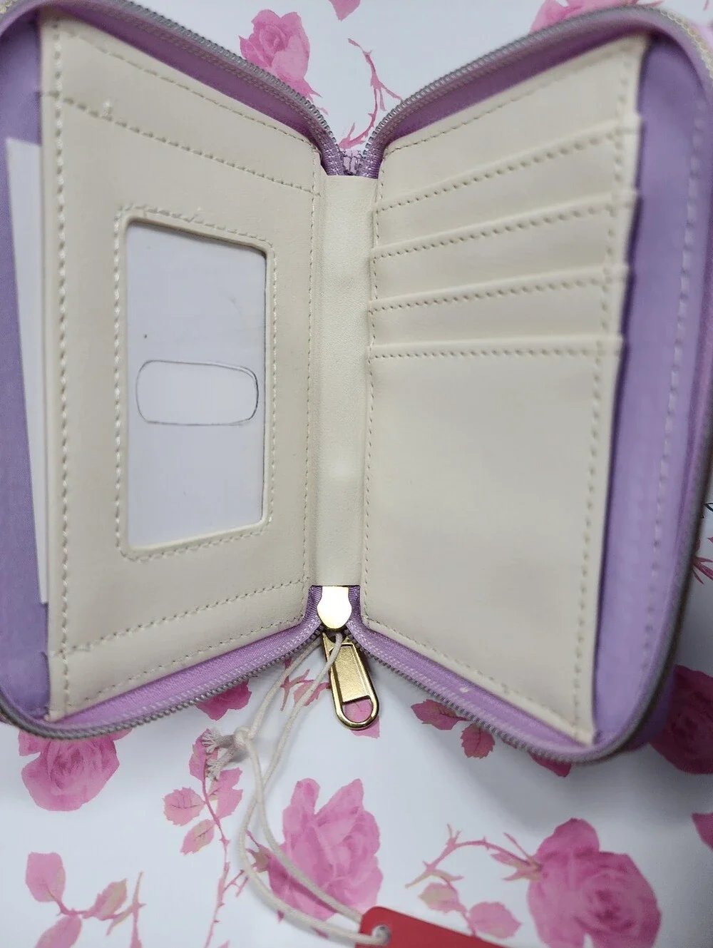 Loungefly Sanrio Pastel Character Zip Wallet in Pink, Lavender & Mint